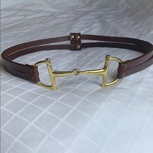 Horse bit belt